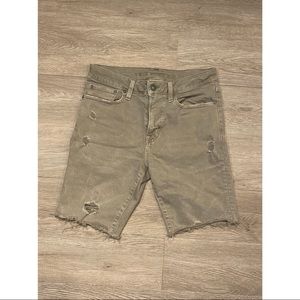 AE Skinny Denim Cutoffs 28w